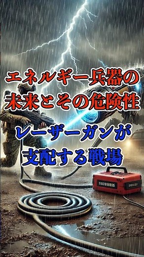エネルギー兵器の未来とその危険性―レーザーガンが支配する戦場