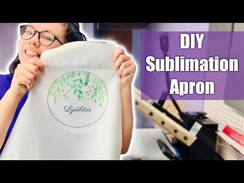 SUBLIMATION FOR BEGINNERS: DIY Apron + Inkscape