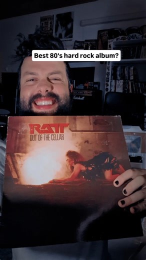 Is Ratt - Out of the Cellar, the best 80's hard rock album? #ratt #hardrock #vinylcollection