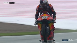 YES HE CAN! 🏆🇹🇷 The wildcard Can Oncu WINS his first EVER GP on his FIRST ATTEMPT! At 15 years and 115 days old, he's also the YOUNGEST ever GP winner! #ValenciaGP 🇪🇸 | MotoGP