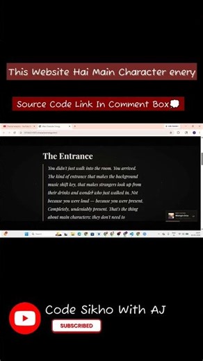This Animation Will Blow Your Mind 😭🔥 | Luxury Website Design Tutorial #WebDesign #HTMLTutorial