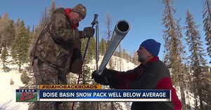 Idaho Back Roads: Boise Basin snow pack is low