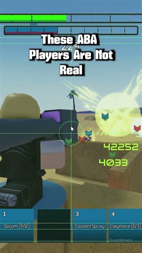 ABA These Players Are Not Real! #roblox #anime #aba