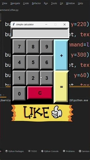Python Project|GUI Calculator مشروع بايثون للمبتدئين آلة حاسبة #مشاريع_بايثون #tkinter#برمجة#بايثون