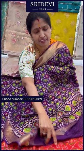 Patola Silk Sarees – Traditional Weaves with Royal Elegance | Sridevi Silks