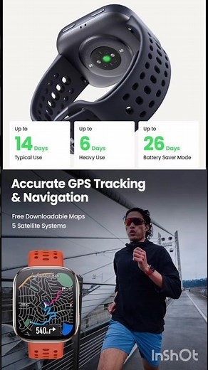 new GPS smartwatch|amazfit watch|amoled display|notification|bluetooth calling