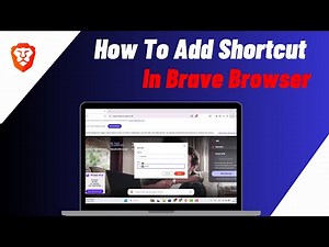How To Add Shortcut In Brave Browser