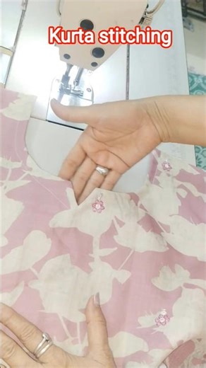 Easy Kurta Stitching Tutorial | Simple Kurti Cutting and Stitching Step by Step#KurtaStitching#short