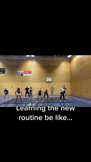 She got there in the end😂 #fyp #unicheer #cheerleading #cheer #fail #cheerfail #cheerdance