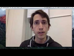 Webcam video capture on a Mac using QuickTime player