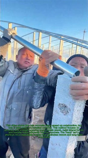 Builder Hack The BEST Way to Secure Steel Posts to Pre-Cast Concrete Bases: Heavy Duty Post Install