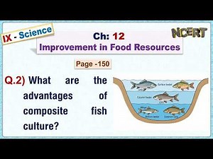 Ch:12 - Pg:150 - Q.2) What are the advantages of composite fish culture?