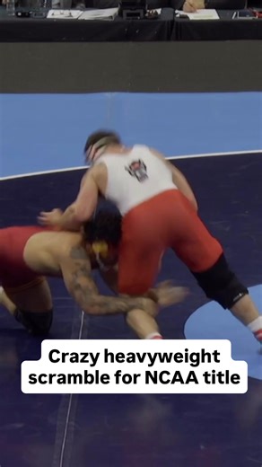 The takedown that won Isaac Trumble the 285 lb NCAA title #NCAAs coverage presented by @Cliff Keen