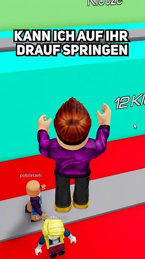WIE HOCH KANNST DU SPRINGEN in Roblox? #roblox #game #fyp