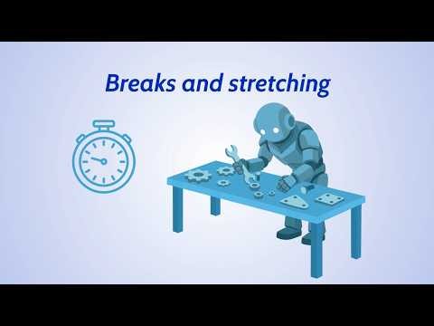 Breaks and stretching | Ergonomic Guidance by Kinebot