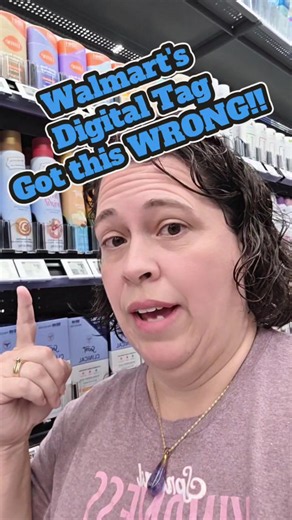 Walmart Digital Price Tags being used to help consumers!? NO! #walmart #digital #pricetag #deception #save