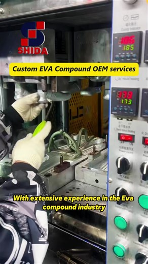 With extensive experience in the EVA Compound industry, our factory is highly skilled! Our materials are used in EVA building blocks, ensuring tight and secure connections; and in slippers, providing excellent elasticity and superior comfort. Partner with us to receive high-quality materials and professional support! #EVACompound #EVAPlasticGranules #EVAPlasticProduct #EVARawMaterialofShoes #EVAShoeMaterial