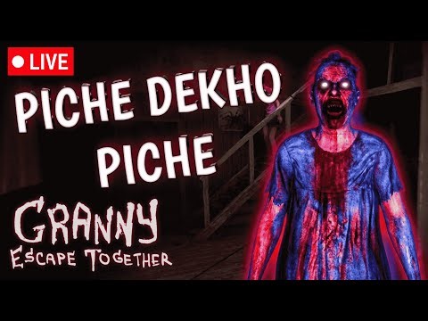 HORROR GAME WITH MY FRIEND (Granny escape together) #gaming