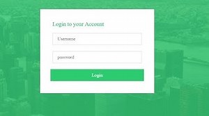 Beautiful Transparent Login Form with Shaking Effect with Animate.css in HTML5 & CSS3