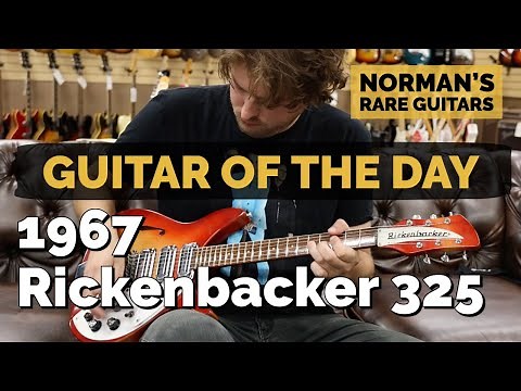 Guitar of the Day: 1967 Rickenbacker 325 Fireglo | Norman's Rare Guitars