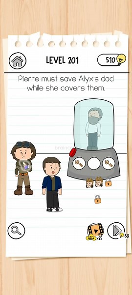 Brain test 3 level 201