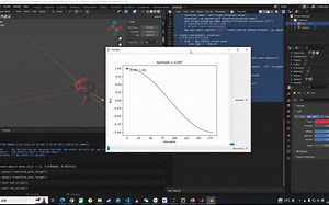 python + blender 可视化-2023-5-26