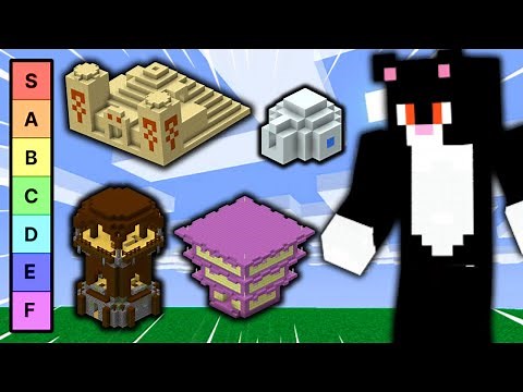TIER LIST De ESTRUCTURAS De MINECRAFT!!