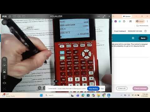 STAT 2163 Lesson 5.2 Homework Video