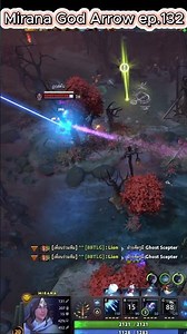 Mirana God Arrow ep.132 #dota2 #dota2shorts #gaming #mirana