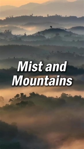 #ChinaTravel Mist drapes the Baoting mountains in South China's Hainan province, painting a dreamscape that feels lifted from an ancient Chinese ink scroll. #NatureEscape | China Daily