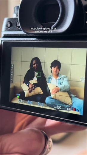 Interviewing Couples About Their Love Stories