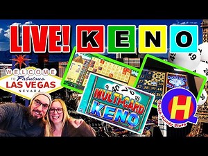 🚨LIVE! So Much KENO Action from Las Vegas!