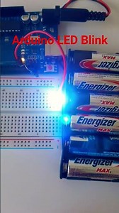 Classic Arduino LED Blink – First Project Ever! 💡🔥 #Arduino