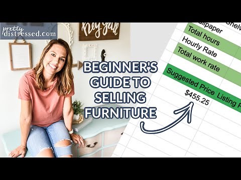 How to Sell & Price Painted Furniture for Beginners | How To Make Money Flipping Furniture Episode 1