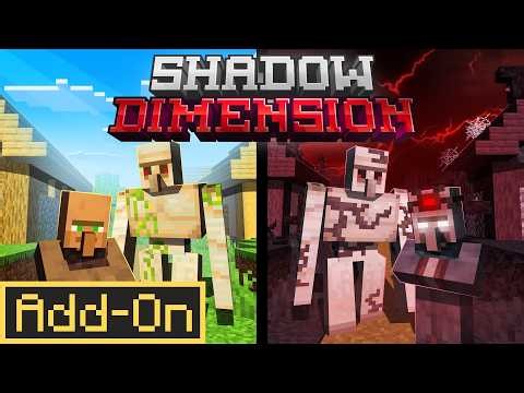 This Minecraft Bedrock Addon Adds an INSANE Shadow Dimension!