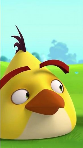 Red's trying to slingshot…but Chuck and Bomb won’t let him! 🎯🤣 #shorts