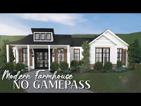 BLOXBURG: Modern Farmhouse No-Gamepass
