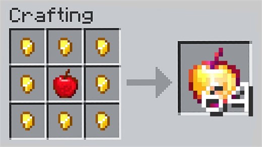 Minecraft Crafting Gets Broken With OP Recipes