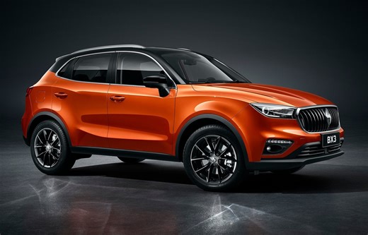 Borgward returns with BX3 subcompact crossover
