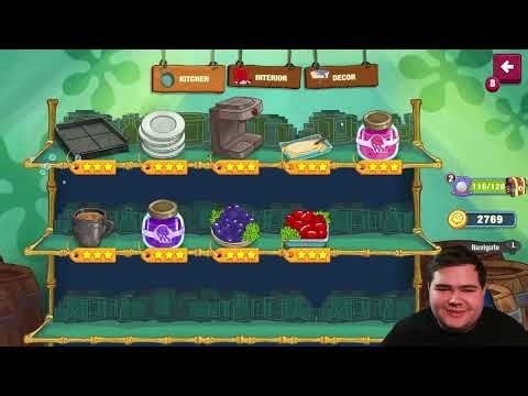 SpongeBob Krusty Cook-Off Playthrough! [Level 28 of The Pancake Stand]