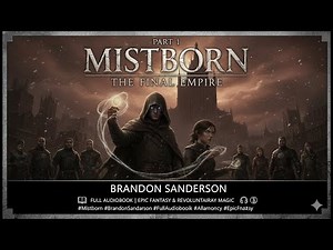 Mistborn by Brandon Sanderson #1 | Full Audiobook | Mistborn Book 1 | Fantasy & Revolutionary Magic