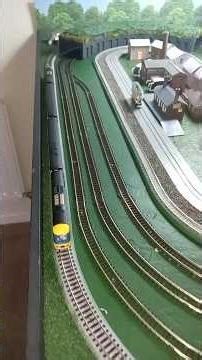 BR Hst Slow and fast with trams #nguage #modeltrains #shorts