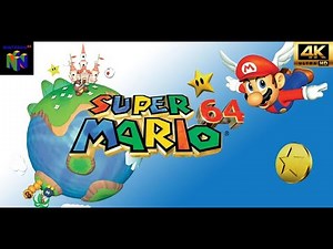 Super Mario 64 Plus 100% Full Gameplay | 4K ⁶⁰ᶠᵖˢ