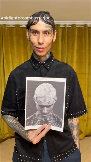 Castillo Bataille on Instagram: "#Fingerwaves / wave.. on myself 💀 Here’s to trying with the @lorealpro Airlight pro diffuser to set the look. #airlighproambassador #menshairstyle #blowdry #videoedit @racheldeforest"