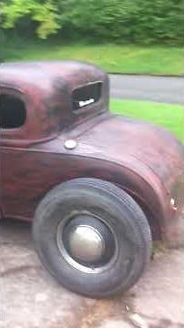 1931 FORD MODEL A COUPE RAT ROD HOT ROD CHOPPED