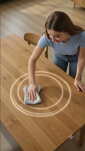Restore Wooden Tables with This Simple Household Trick