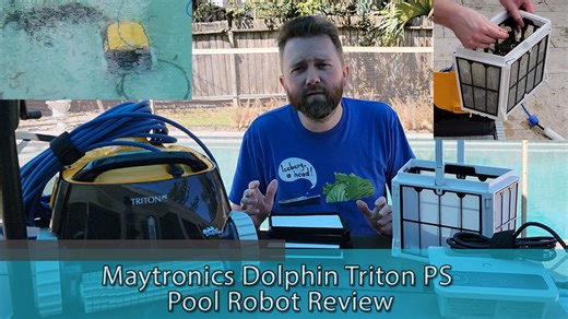 Watch Maytronics Dolphin Triton PS Pool Robot - Review & Footage on Amazon Live