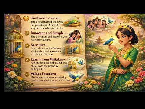 Character sketch of Princess September class 8 english # Summary of Princess September # main points