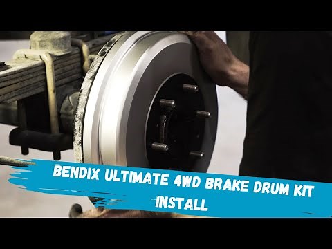 Bendix Ultimate 4WD Brake Drum Kit - Trade Install Guide