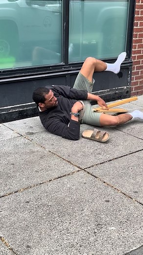 This individual is likely on flakka AKA bath salts. Its side effects include extreme psychosis and violence. This is in downtown Portland. #homeless | Truth on the streets